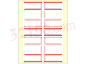 卓联ZL91 36*16mm自粘性手写标签不干胶标贴口取纸