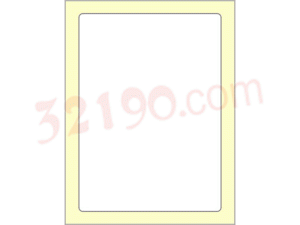 卓联ZL40 75mm*105mm自粘性手写标签不干胶标贴口取纸