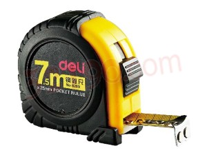 deli得力DL-8209 7.5M钢卷尺(宽25mm)