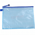 宏祎SW-A3 PVC网状拉链袋(可容420*297mm)票据袋 网格拉边袋