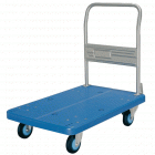 Uni-Silent PLA250Y静音手推车(塑板500*825mm,承重250KG,金属扶手