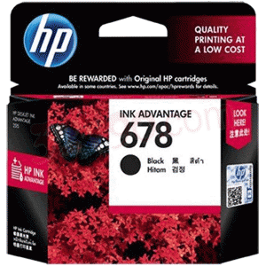 HP惠普CZ107AA(678号)黑色墨盒(HP DeskJet 2515 1018 1518 2548 3548 4518 ,480页）