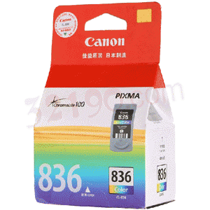 Canon佳能CL-836彩色原装墨盒(303页,适用腾彩PIXMA iP1188)