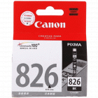 Canon佳能CLI-826BK黑色原装墨盒(9ml2285页,适用IP4880 4980 IX6580 MG8180 6180 5280 5180 MX888 898)