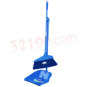 开普特WH-9005扫把簸箕套装(优质塑料,笤帚约80*30cm,簸箕约27*26*73cm)