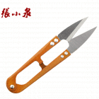 张小泉线头剪(12把/袋) 弹簧纱剪刀 十字绣 服装裁剪刀 裁缝 剪线头 剪标