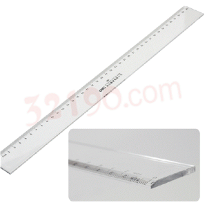 deli得力6240  40CM有机直尺