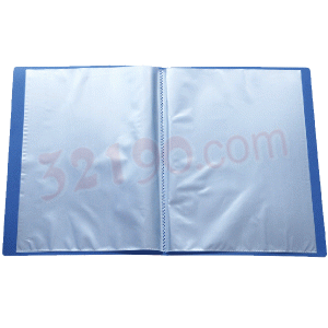 deli得力5001 A4 10页透明内袋资料册