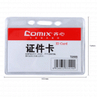 Comix齐心T2555软质透明证件卡(横式,容卡55*85mm)