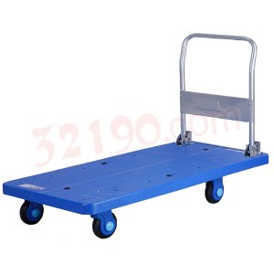 Uni-Silent PLA400-DX静音手推车(塑板650*1300mm,承重400KG,可折倒扶手)