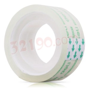 deli得力30061文具胶带18mm*14Y 透明胶 玻璃胶