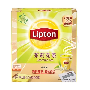 立顿（Lipton）茉莉花茶 （2G*100包/盒）