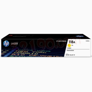 HP W2082A 118A原装硒鼓 黄色单支装